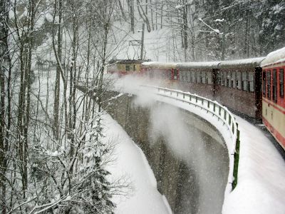 Unser Zug auf der Nordrampe