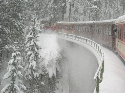 Unser Zug auf der Nordrampe