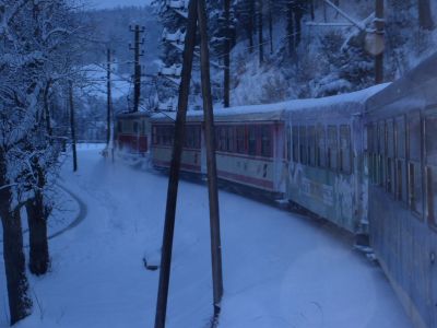 Unser Zug bei der R�ckfahrt im Pielachtal