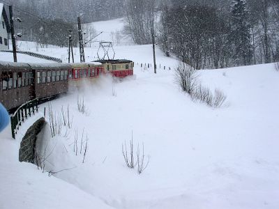 Unser Zug im Burgerbogen auf der S�drampe