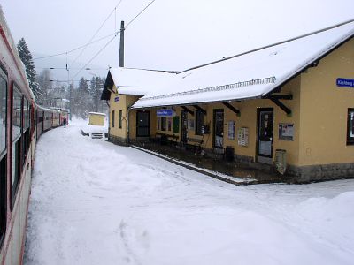 Der Zug in Kirchberg a/d Pielach
