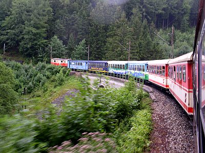 Unser Zug auf der Nordrampe