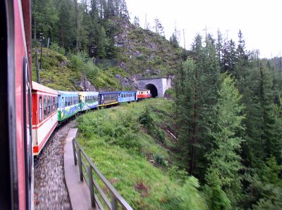 Unser Zug auf der Nordrampe