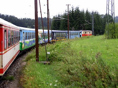 Und hier bei der Ausfahrt aus Annaberg