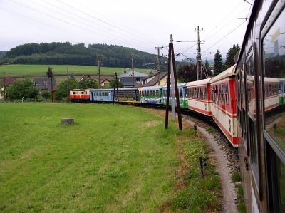 Und bei der Ausfahrt aus Rabenstein