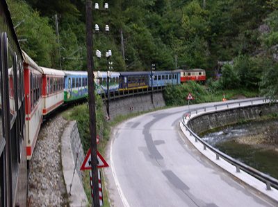 Im Natterstal bei der Einfahrt in den Sch�nautunnel