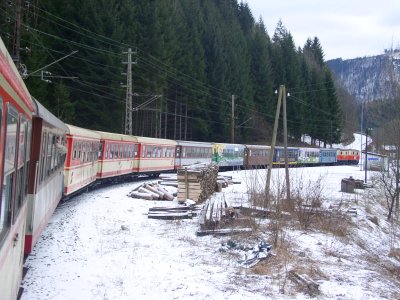 Unser Zug in Unter Buchberg