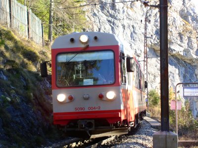 5090 004 zwischen dem Reithmauertunnel und dem kleinen Klausgrabentunnel