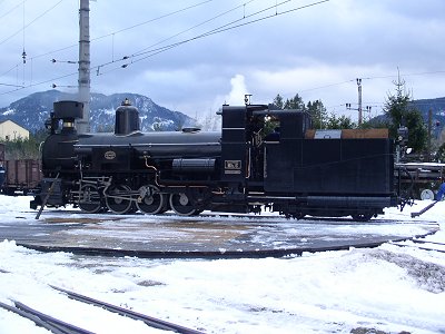 Mh6 auf der Drehscheibe in Mariazell