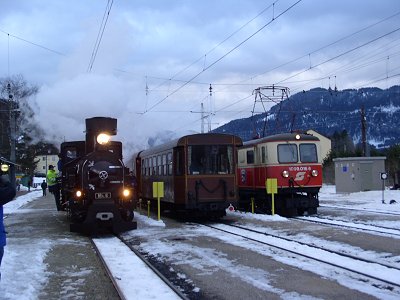 Mh6 beim Umsetzen in Mariazell