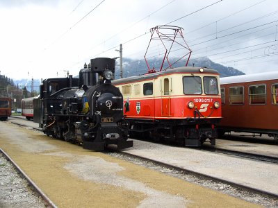 1099 011 und Mh6 in Mariazell